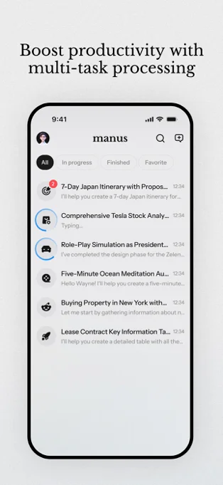 Manus AI APP 封面1