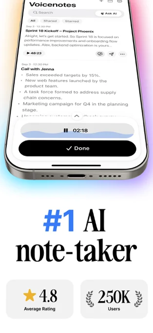 Voicenotes APP 封面1