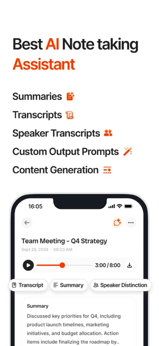 AudioNotes APP 封面2