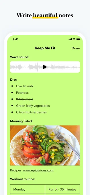 Notebook APP 封面3