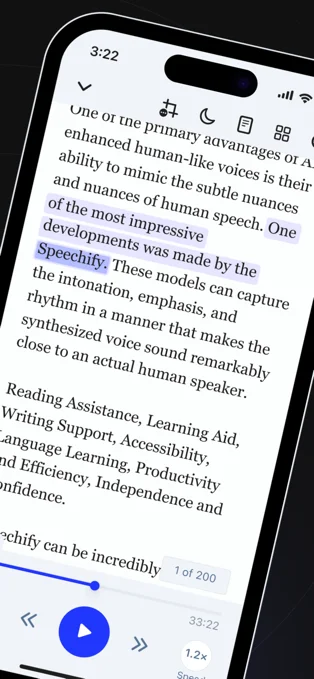 Speechify APP 封面2