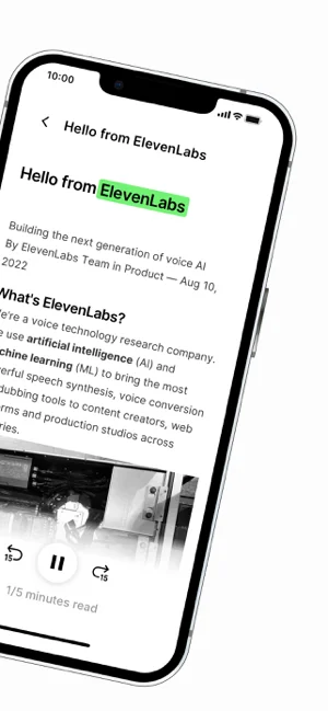 ElevenLabs Reader App 封面2