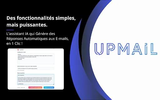 Upmail - ChatGPT Répond à vos E-mails