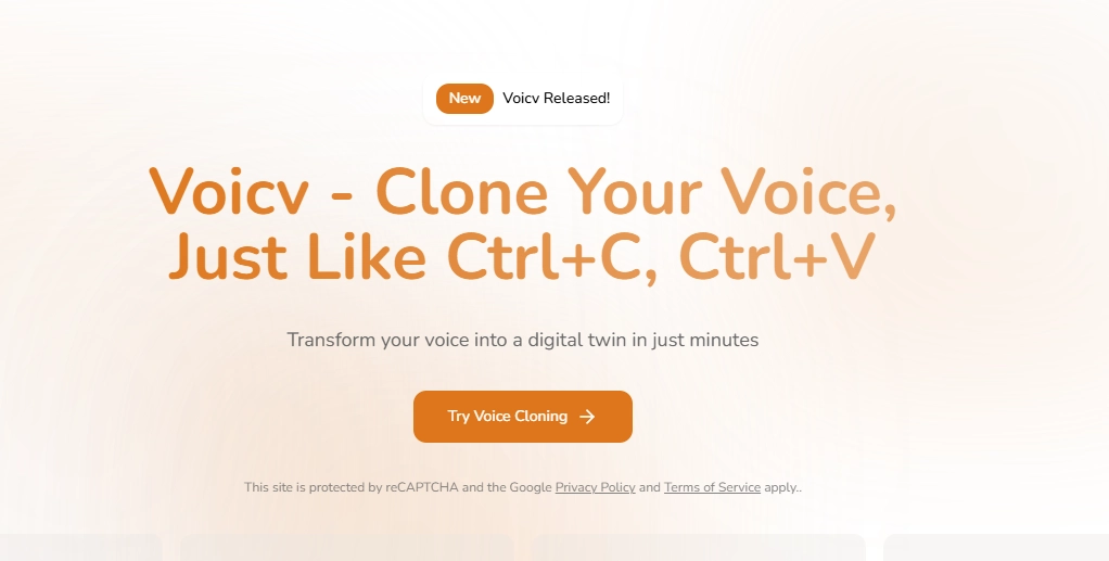 Voicv - Voice Cloning