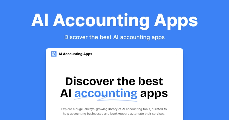 AI Accounting Apps