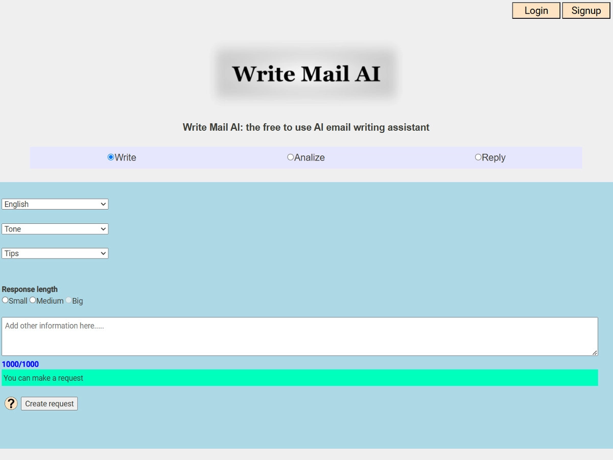Write Mail AI