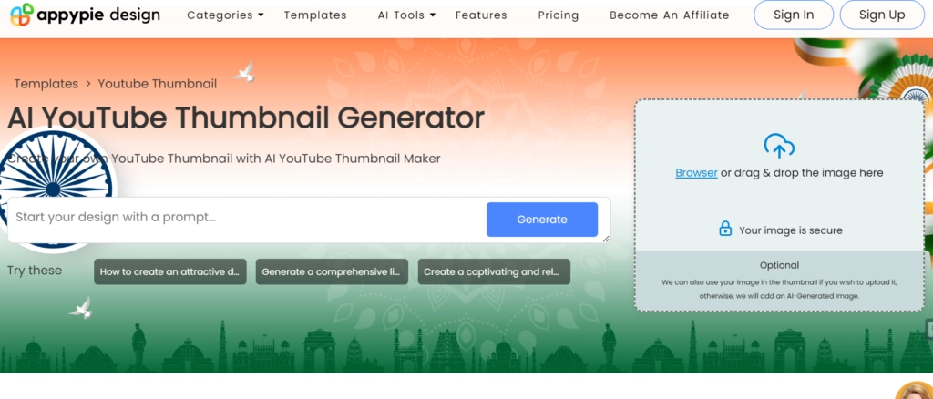 YouTube Thumbnail Generator