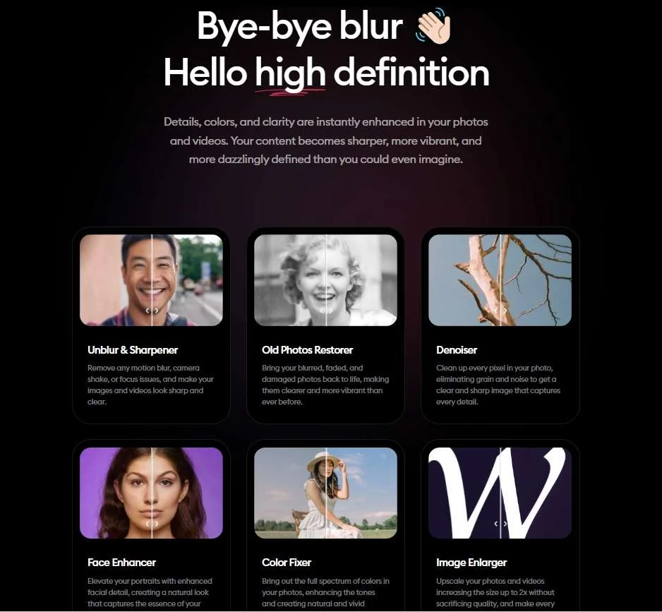 智能修复老照片