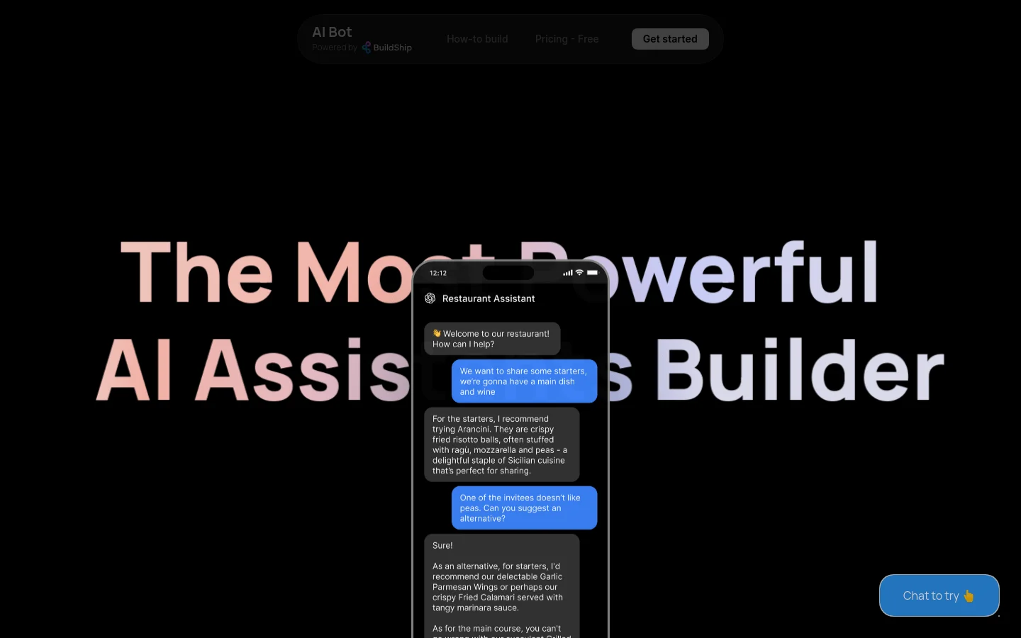 AI Assistant and Bot Builder