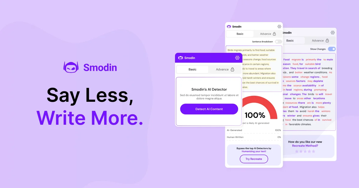 Smodin AI Content Detector