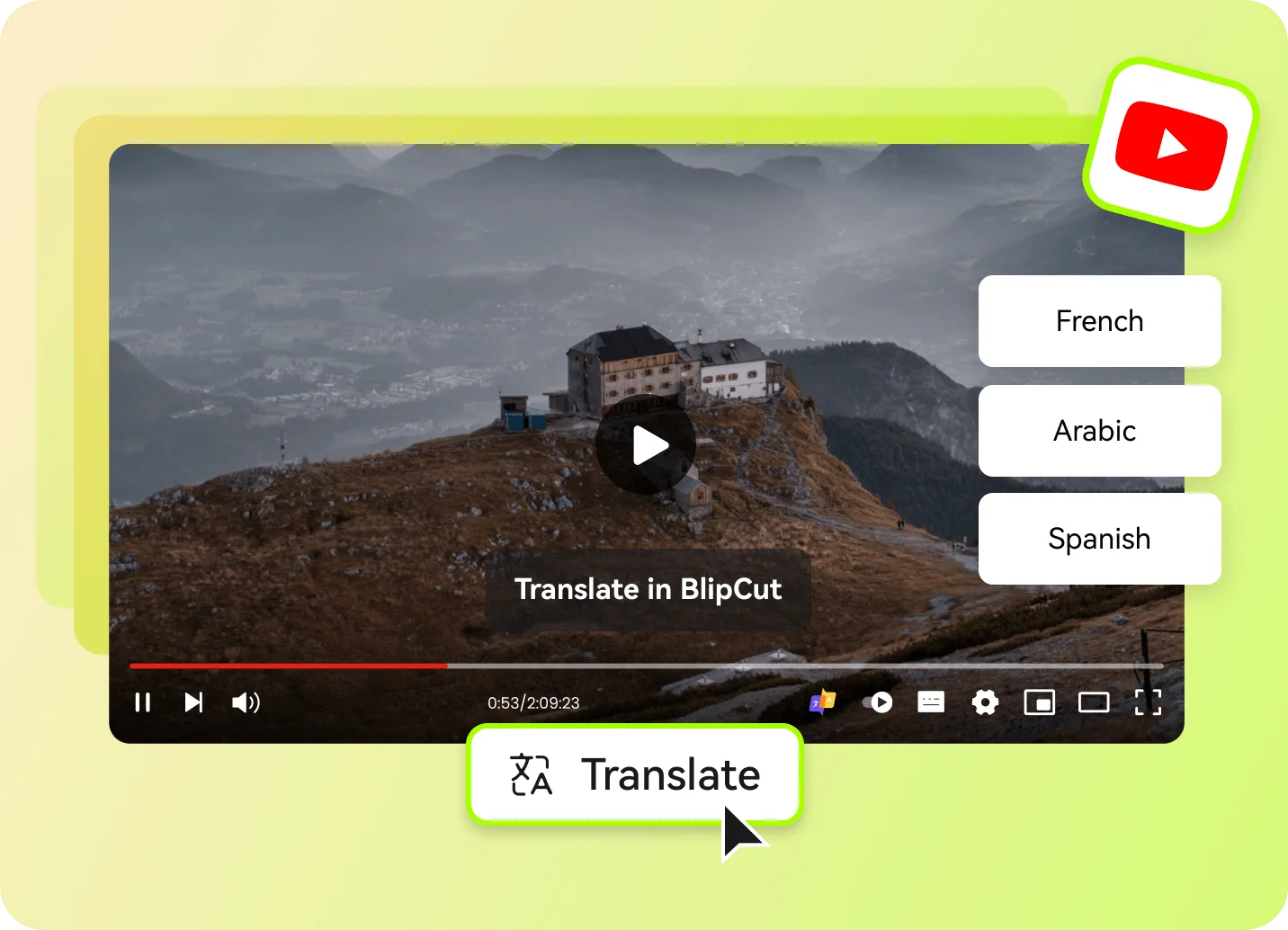 BlipCut AI Video Translator