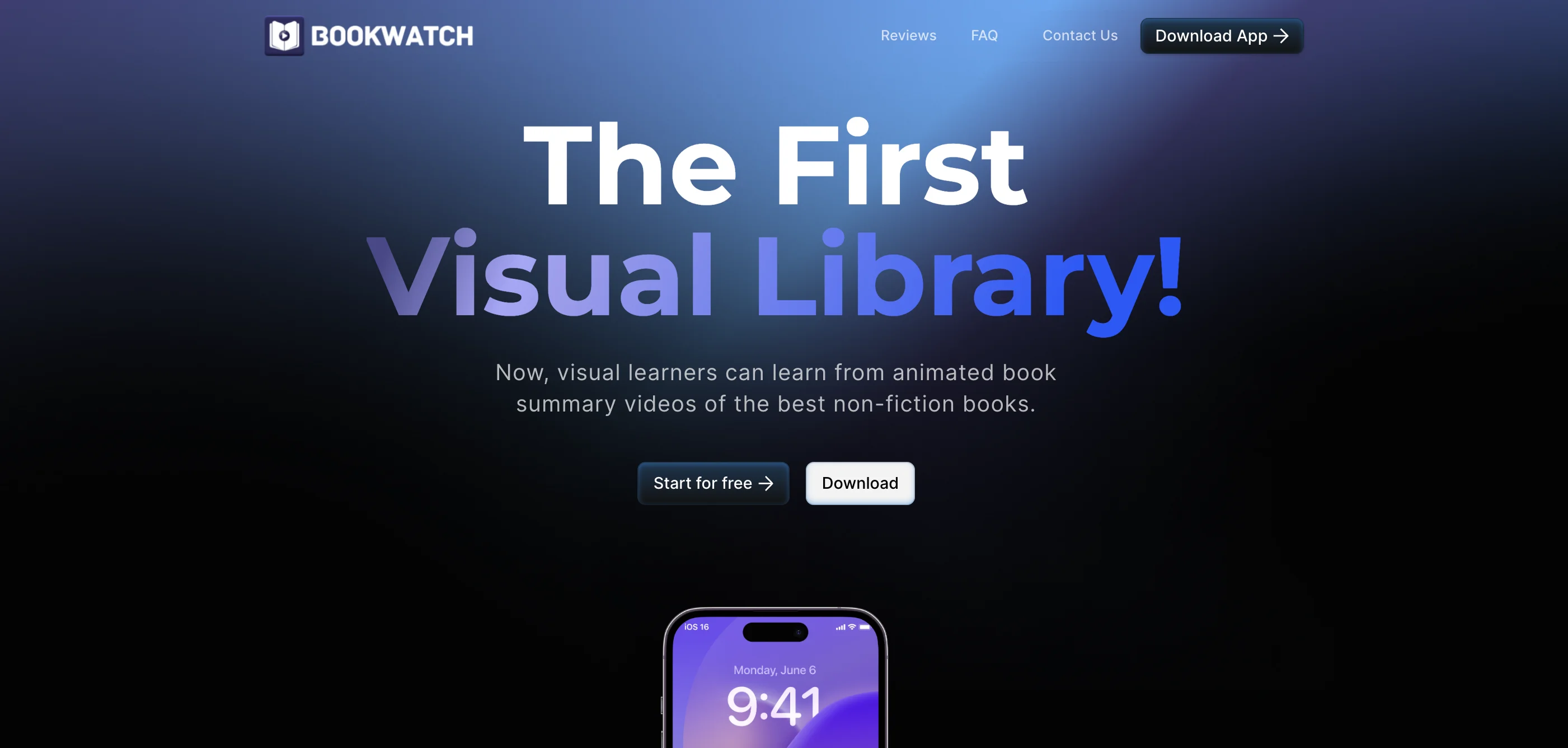 BookWatch - The 1st Visual Library
