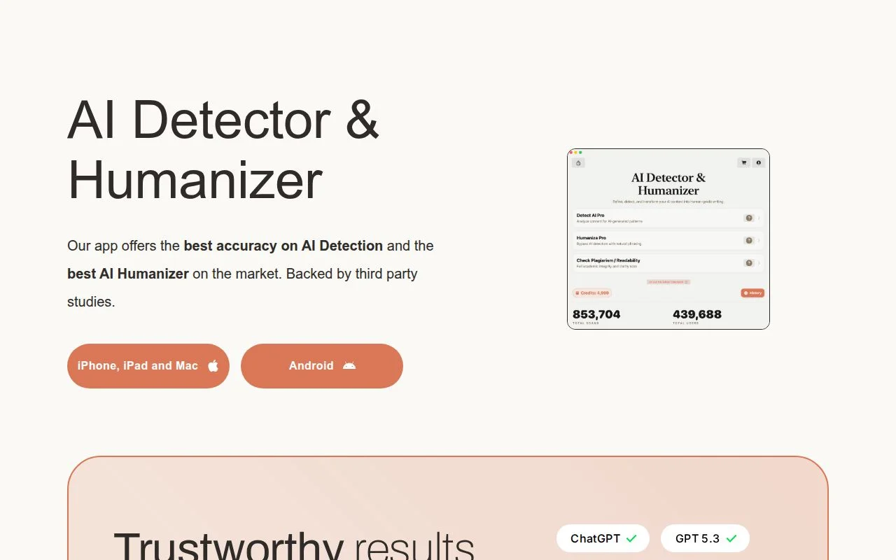 AI Detector & Plagiarism Scan