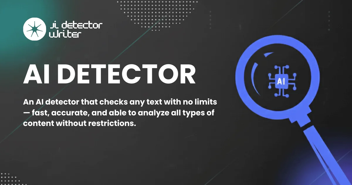 AI Detector Writer