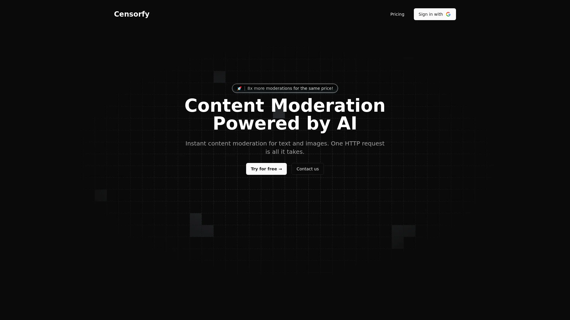Censorfy - AI Content Moderation