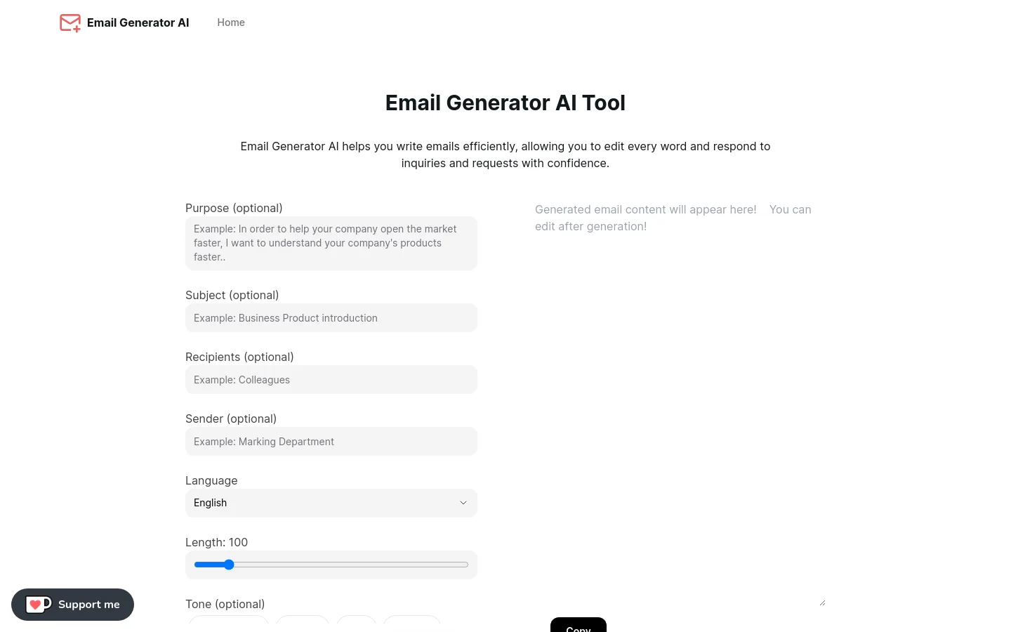 AI Email Generator