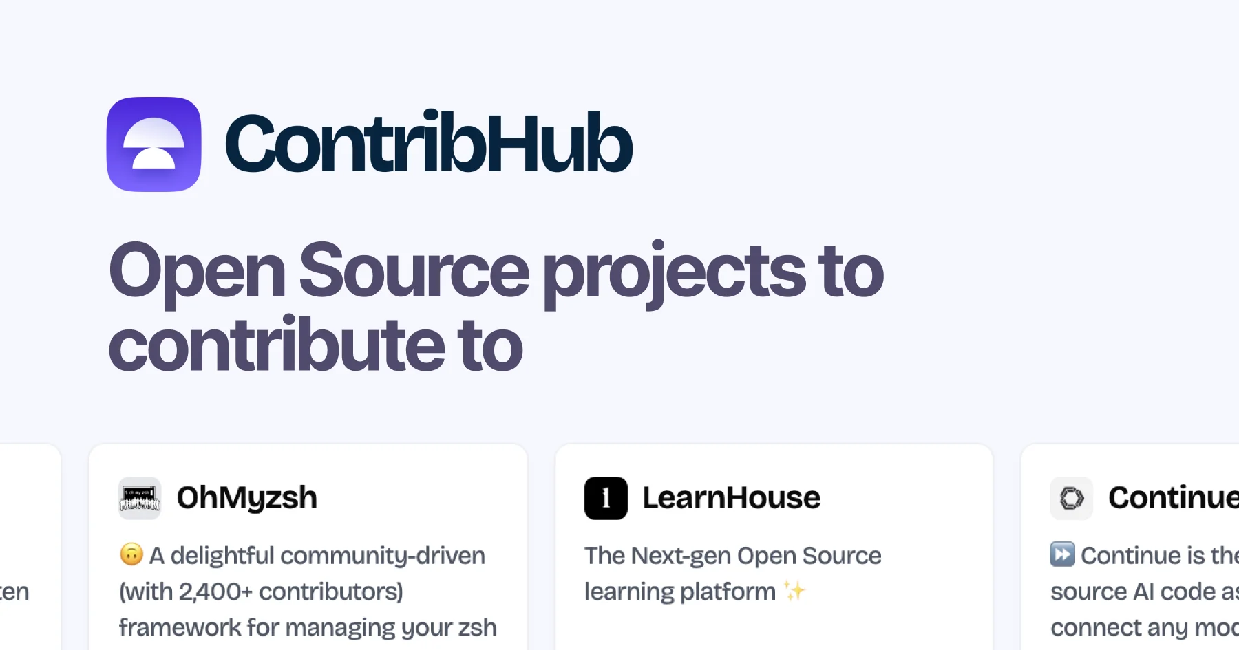 ContribHub