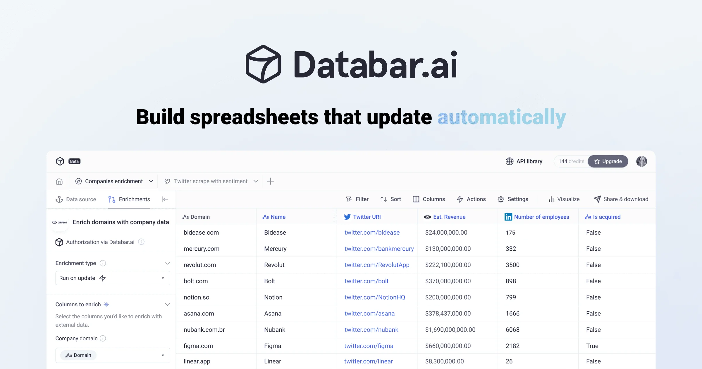 Databar.ai 2.0