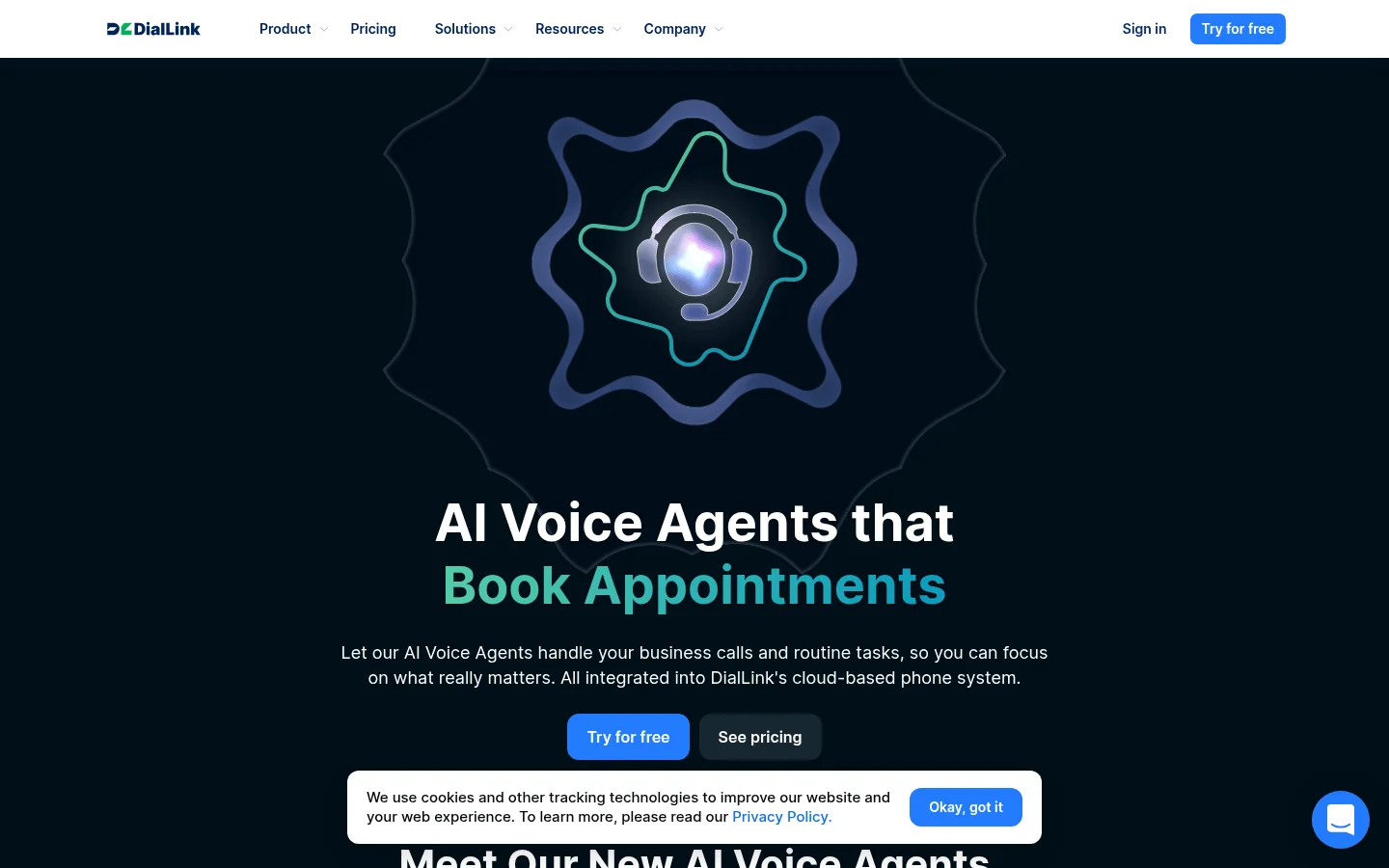 DialLink's AI Voice Agents