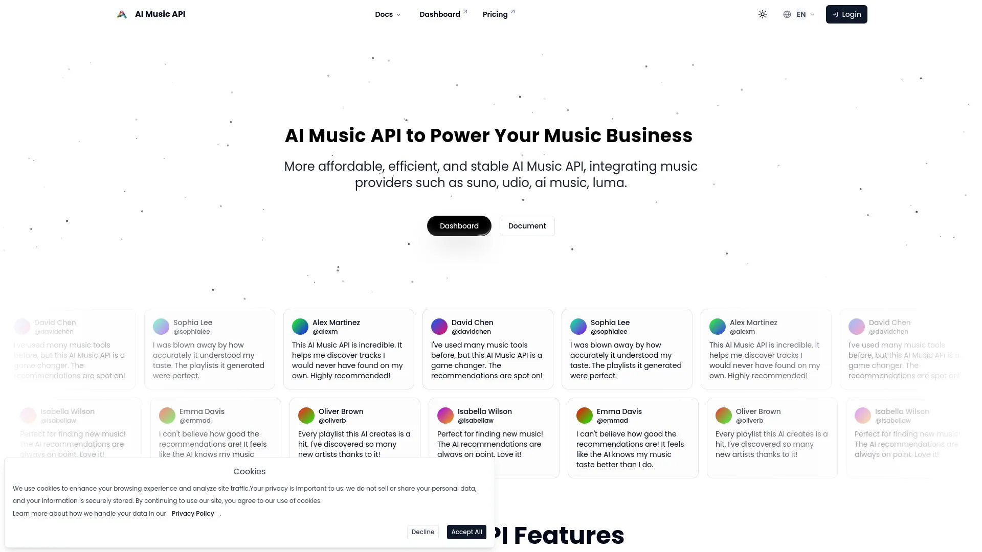 AI Music API, Free Cheap AI Music