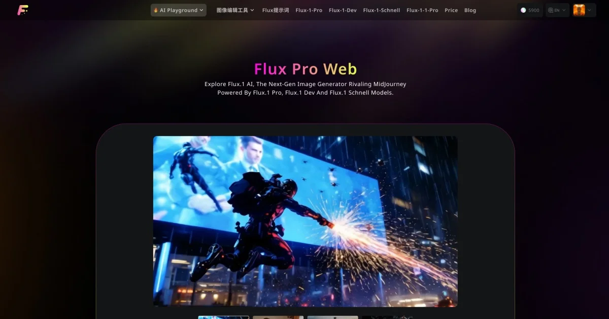 Flux AI Proweb