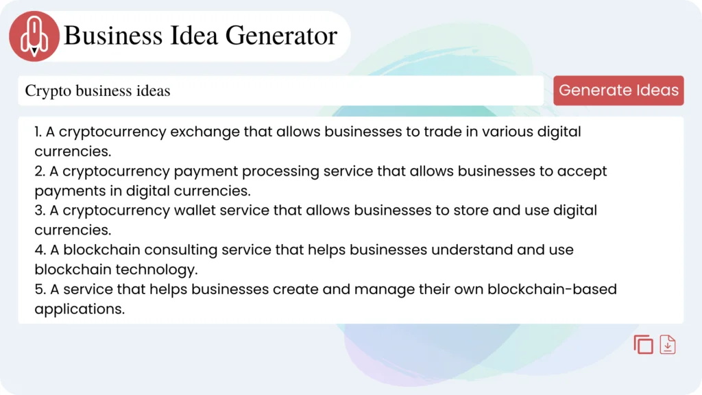 Free AI Business Idea Generator