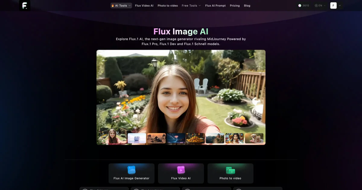 Free Flux AI Image Generator