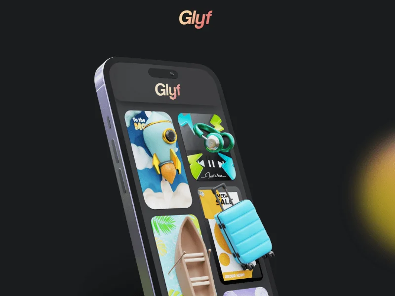 Glyf 3D AI Art Generator