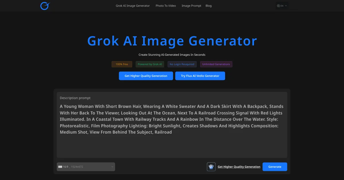 Grok AI Image Generator