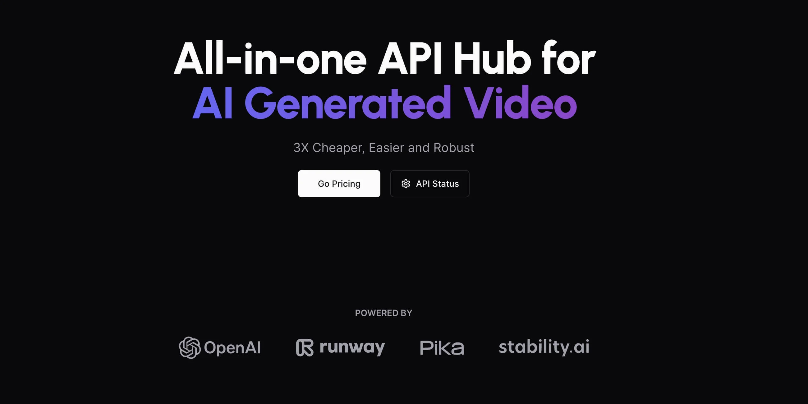 AI Video API