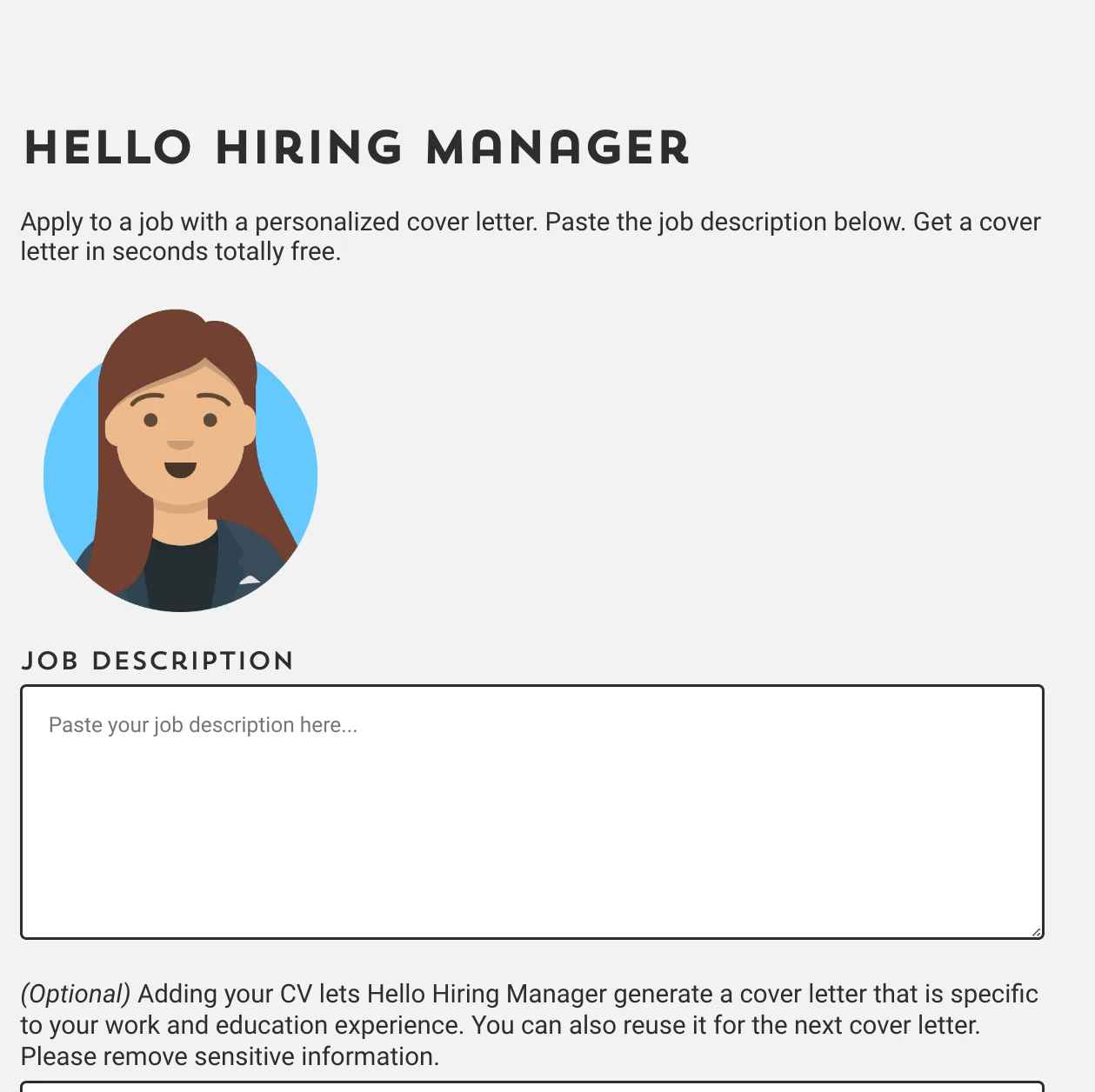 Hello Hiring Manager