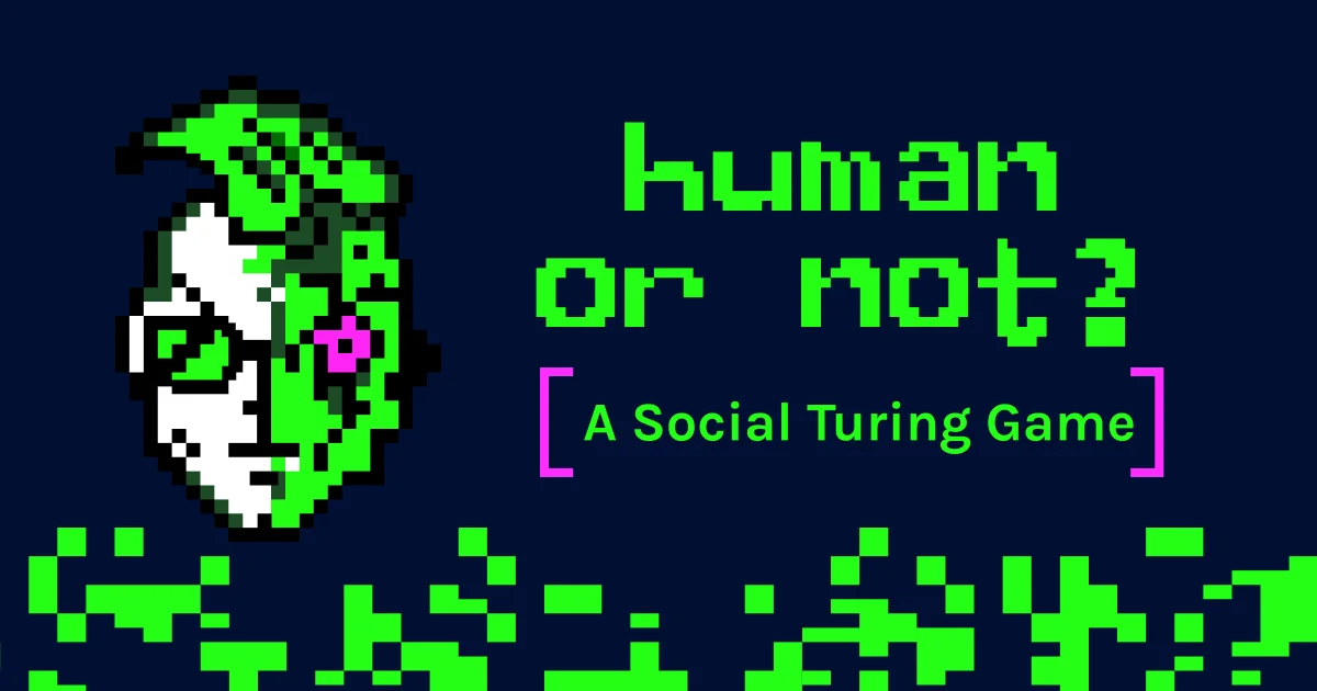 Human or Not: A Social Turing Game