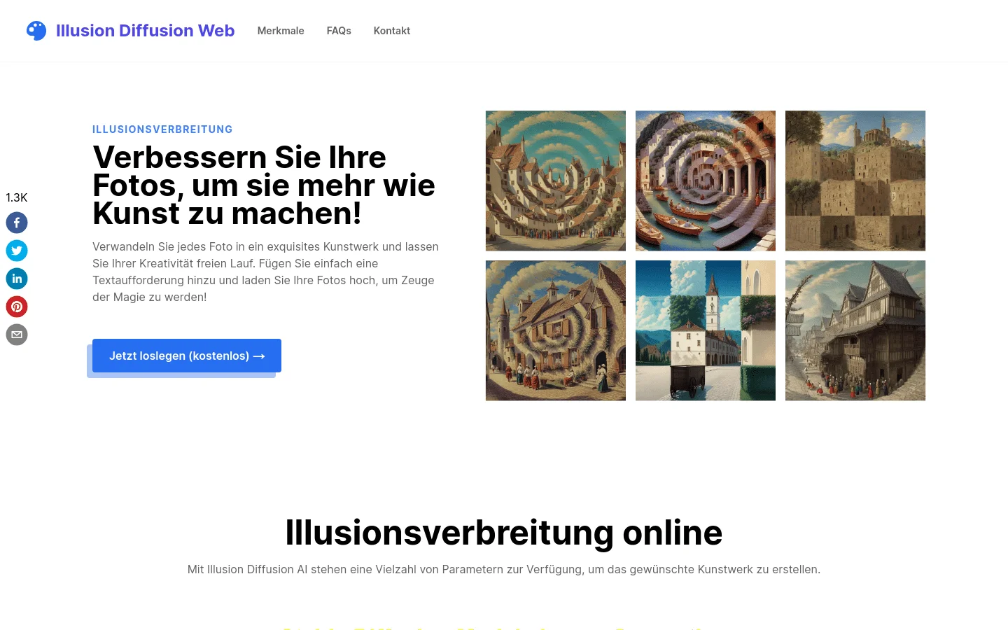 Illusion Diffusion Web