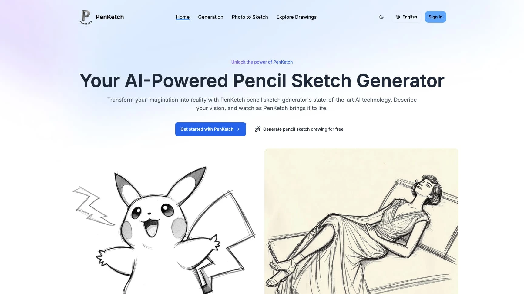 Pencil Sketch Generator: Make Creative Sketch Drawing