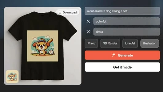 Pietra AI T-Shirt Design Generator