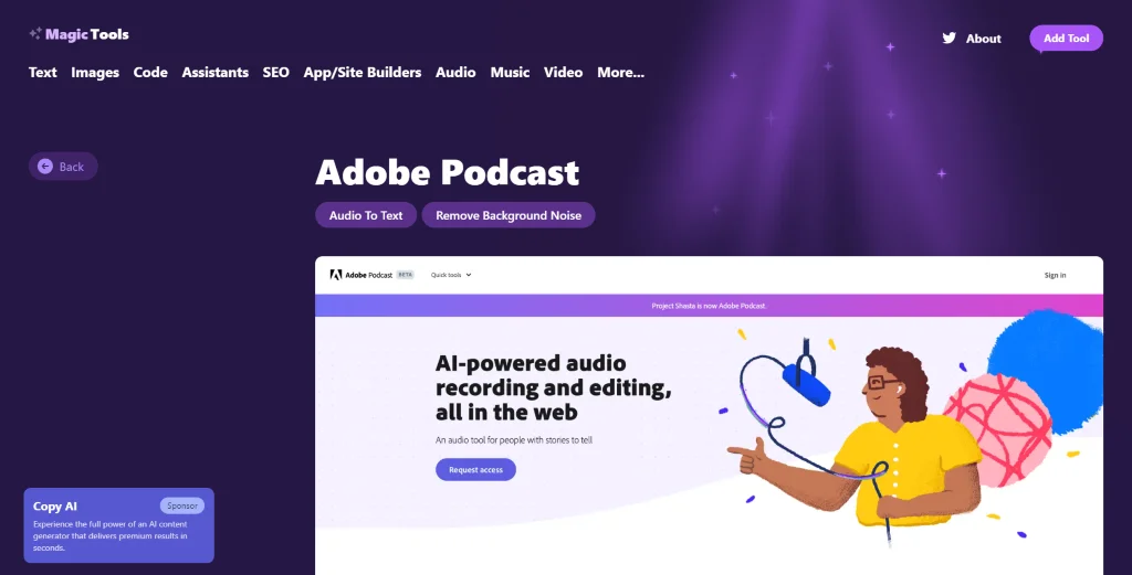 Adobe Podcast