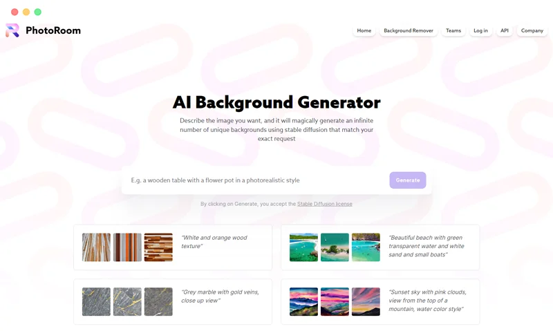 Ai Background Generator