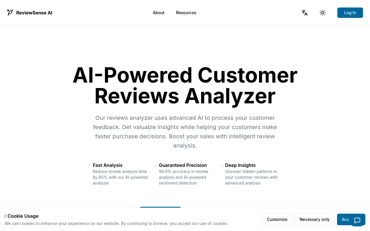 ReviewSense AI