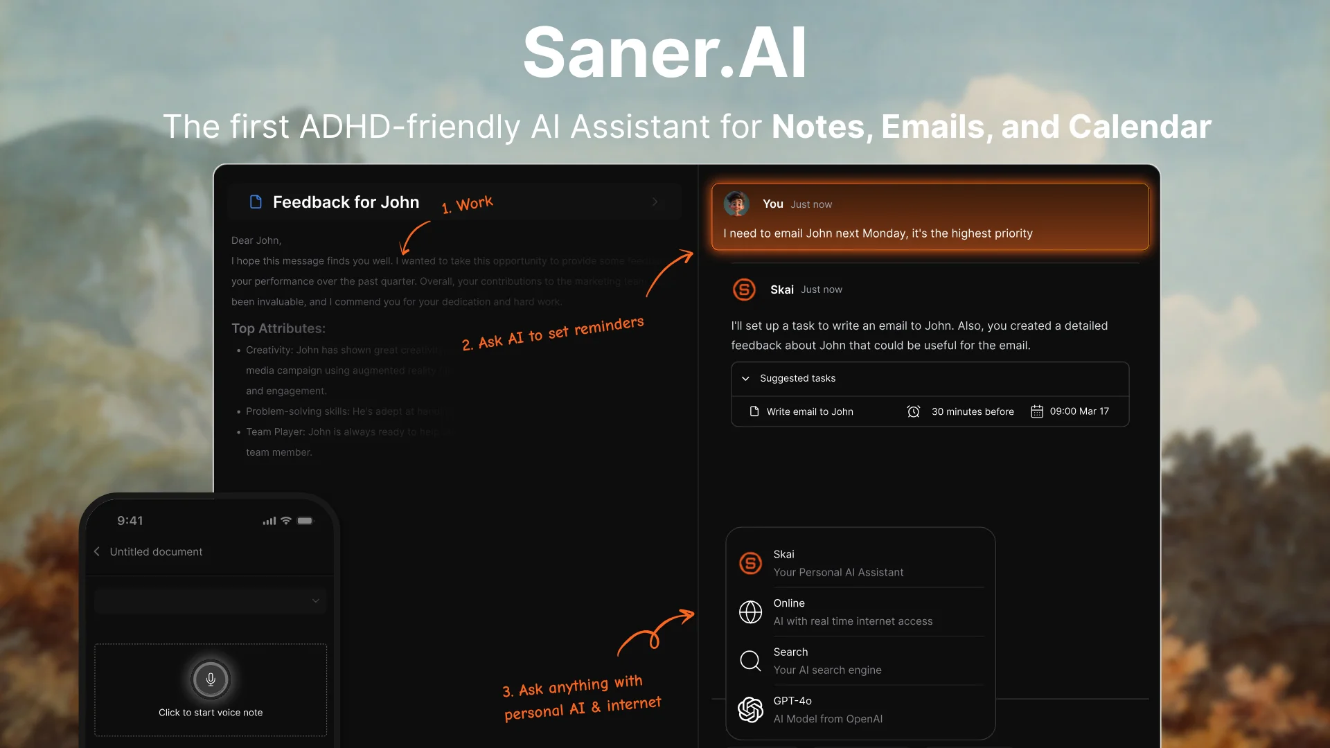 Saner.ai (Beta version)