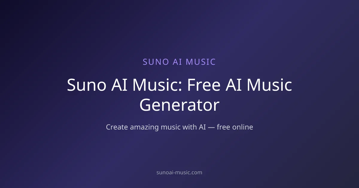 Suno AI Music