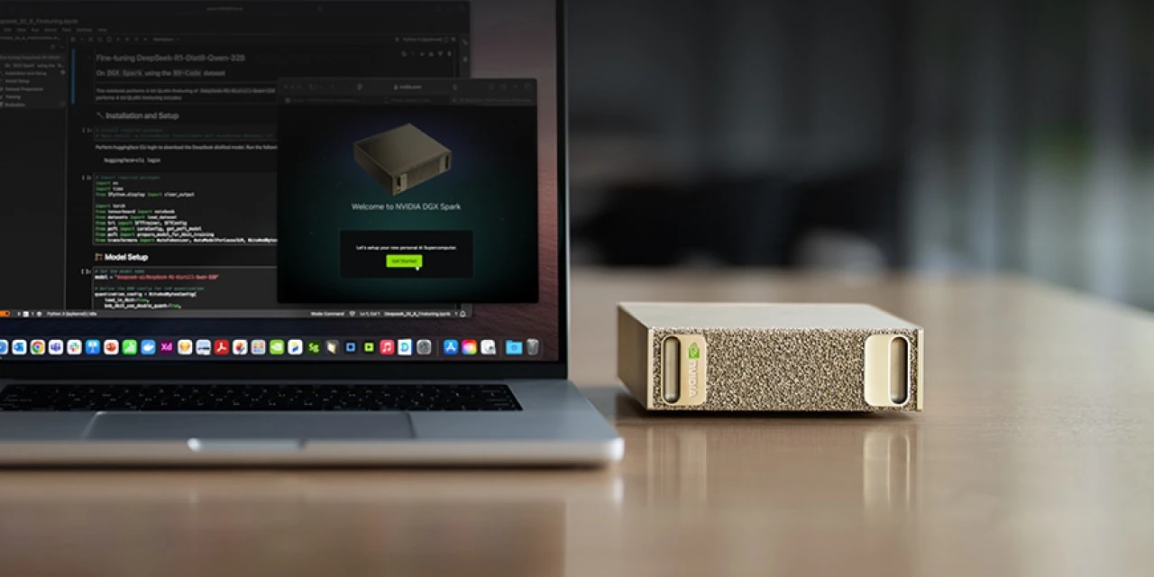 英伟达“桌面 AI 超算”DGX Spark 现已支持四机集群互联