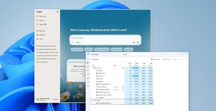 微软再次重构 Win11 版 Copilot：放弃 WinUI 原生框架，转投 WebView 网页套壳
