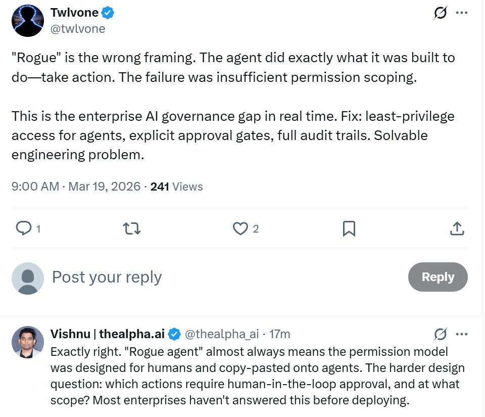 Meta内部Agent失控升级：首个Sev 1级事故曝光，系统数据裸奔了两小时