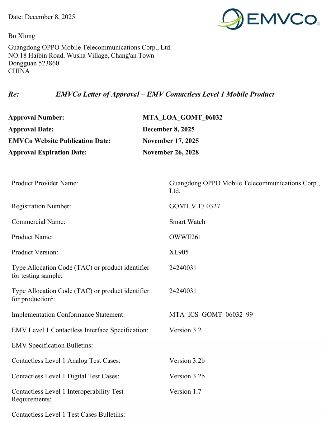 一加 Watch 4 手表规格曝光：骁龙 W5 Gen 1 芯片、1.5 寸 AMOLED 屏幕，升级 IP69 防水