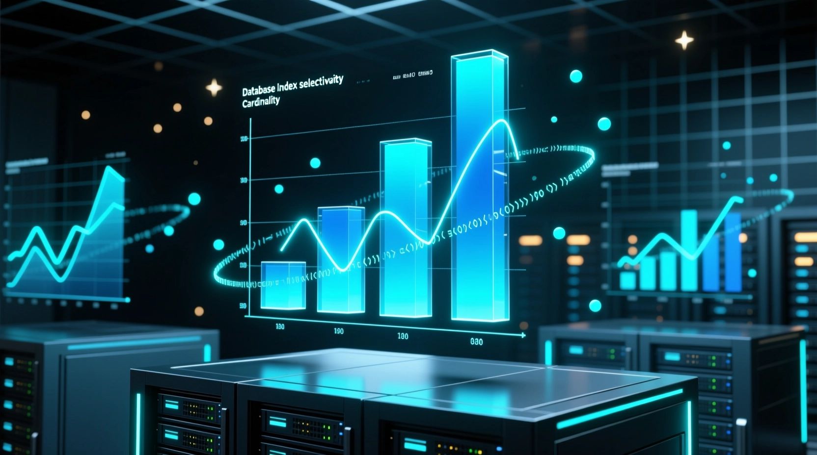 数据库索引选择性与基数指标的可视化分析界面