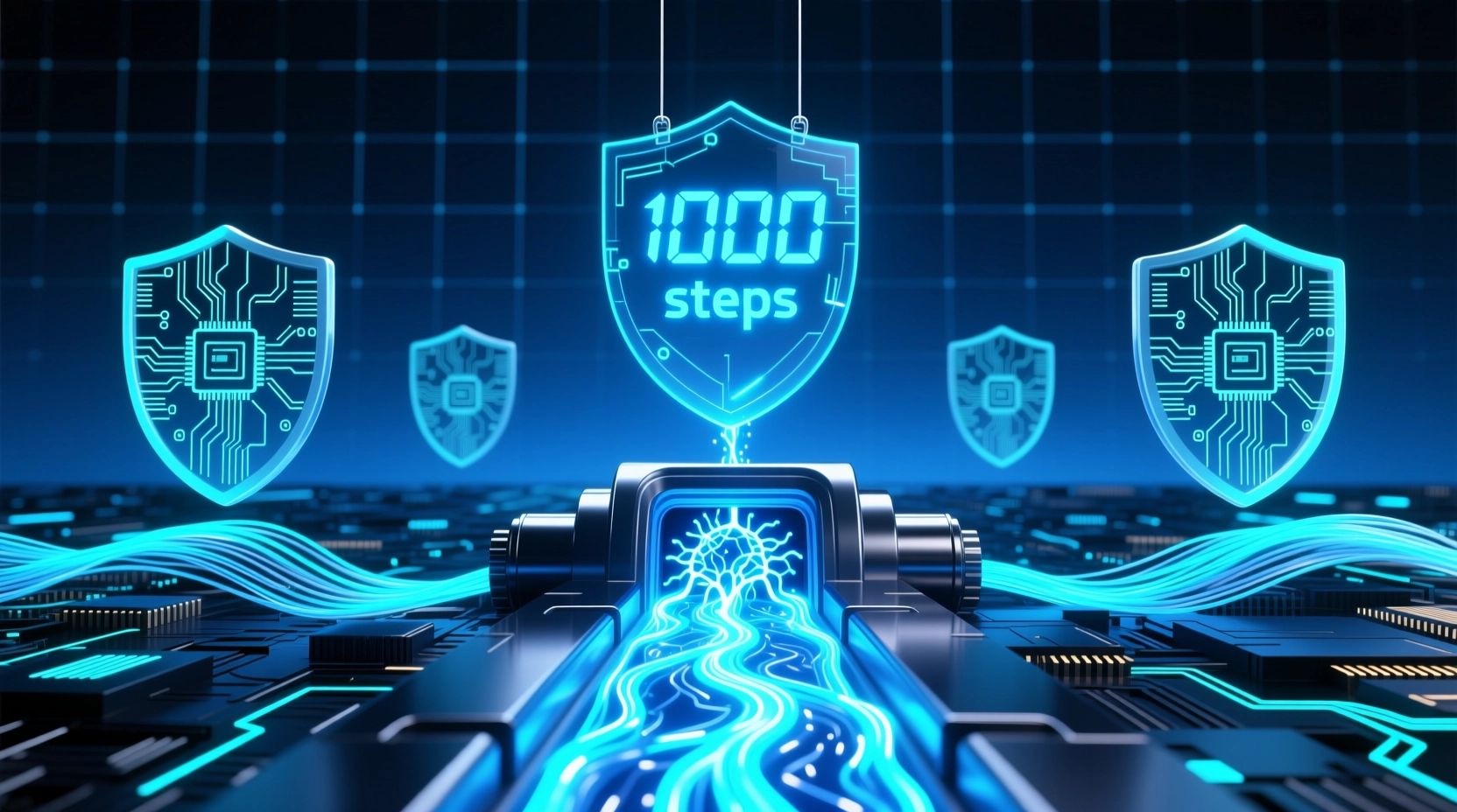 扩散模型面临的计算瓶颈与安全治理机制协同示意图