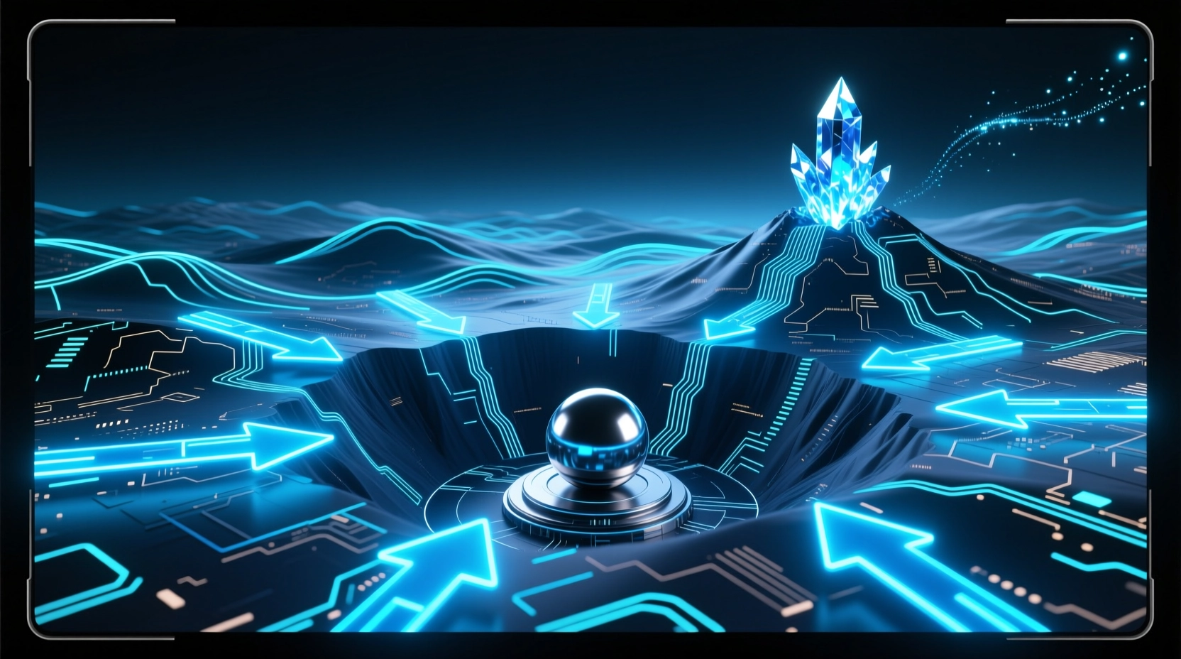 微调过程中损失函数优化路径示意图