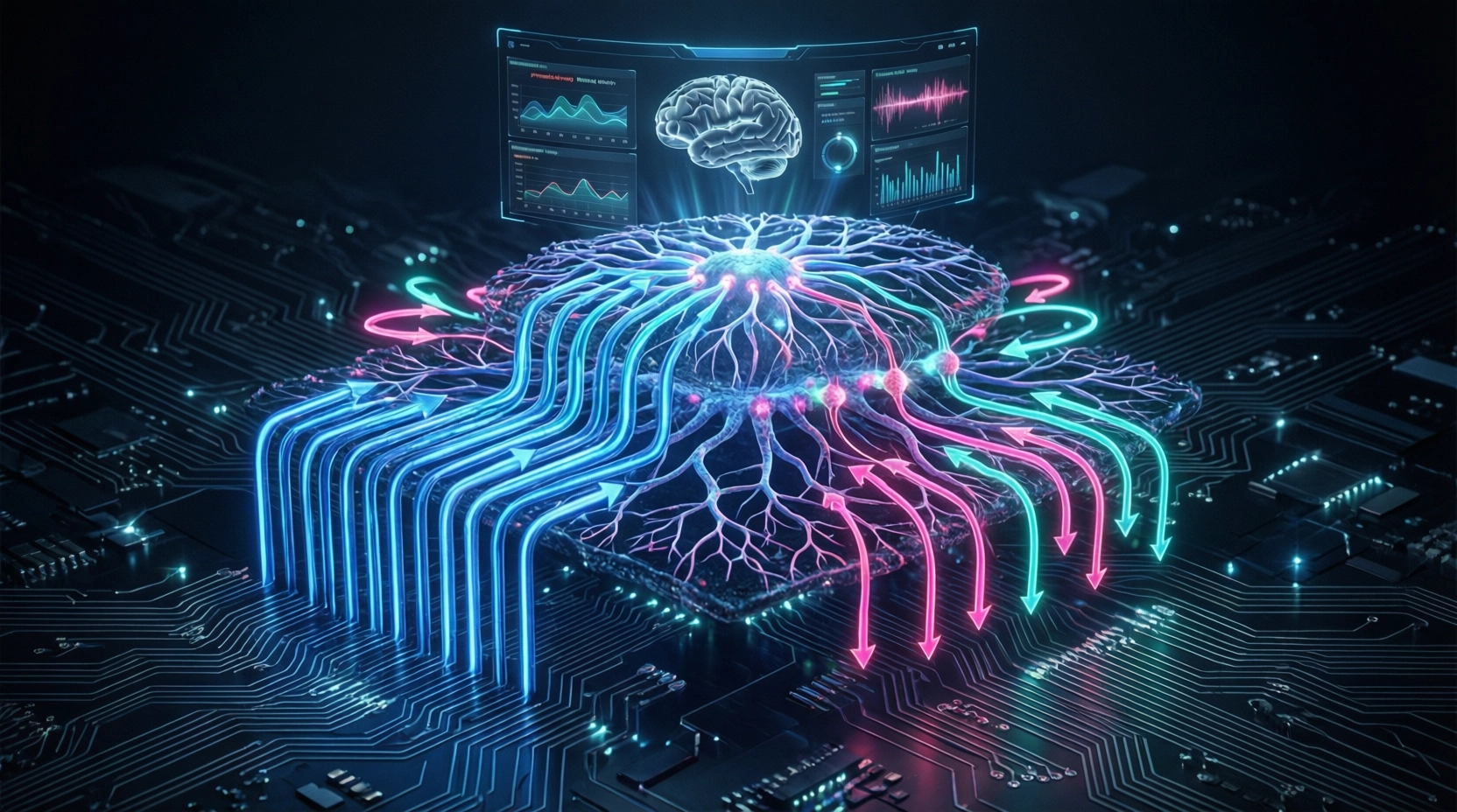 预测编码机制在世界模型中的信息流示意图